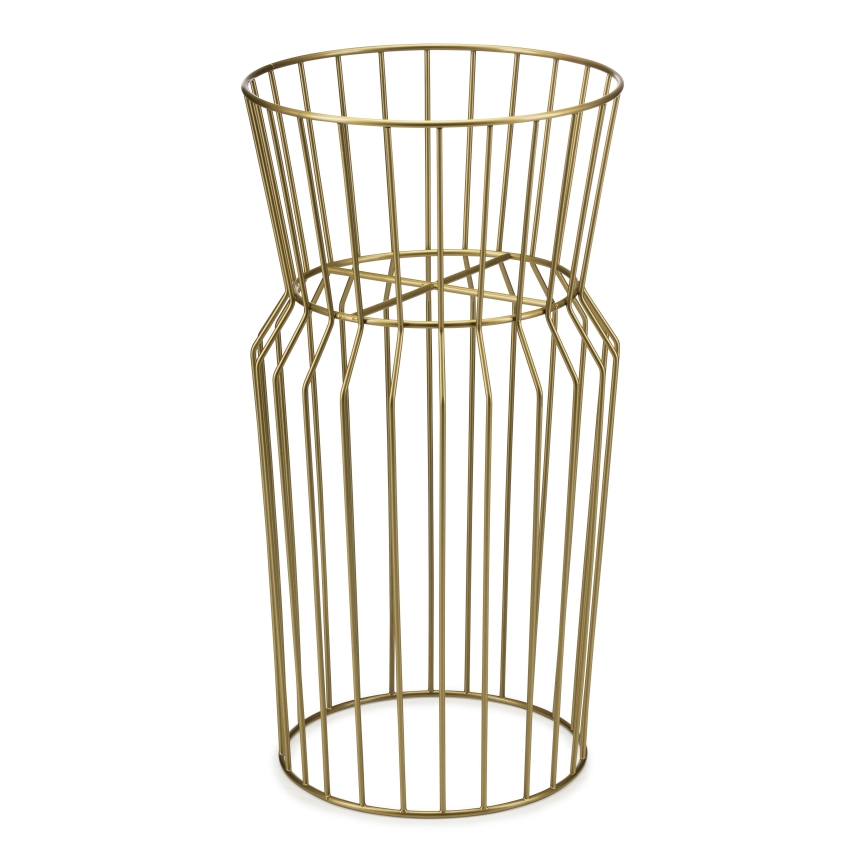 Blomställ 50x26 cm guld