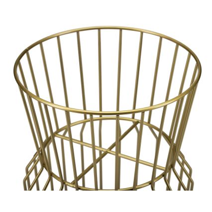 Blomställ 50x26 cm guld