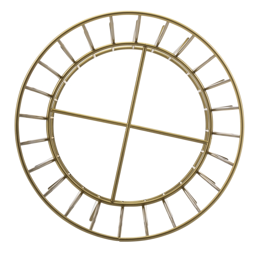 Blomställ 50x26 cm guld