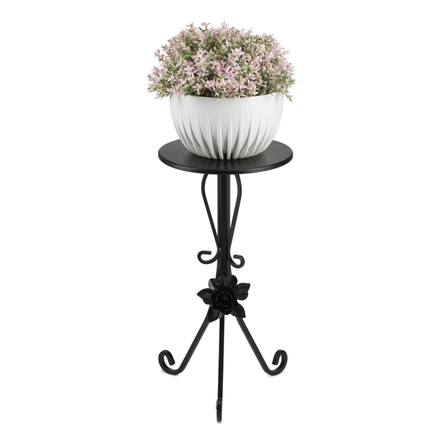 Blomställ 55x33 cm svart