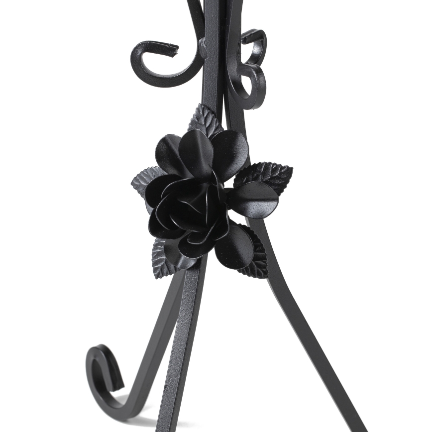 Blomställ 55x33 cm svart