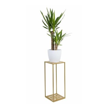 Blomställ 60x24 cm guld
