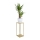 Blomställ 60x24 cm guld
