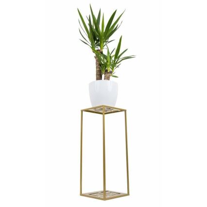 Blomställ 60x24 cm guld