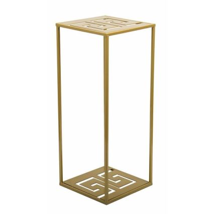 Blomställ 60x24 cm guld
