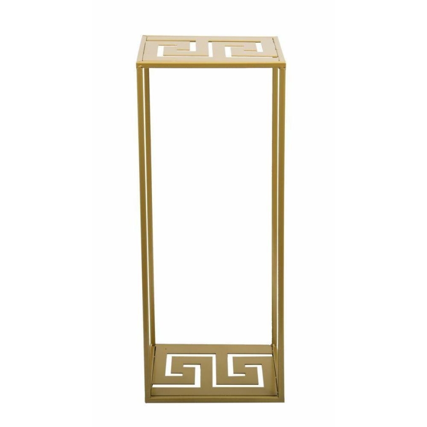 Blomställ 60x24 cm guld