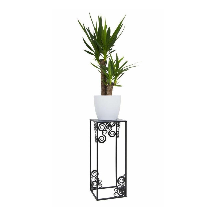 Blomställ 60x24 cm svart
