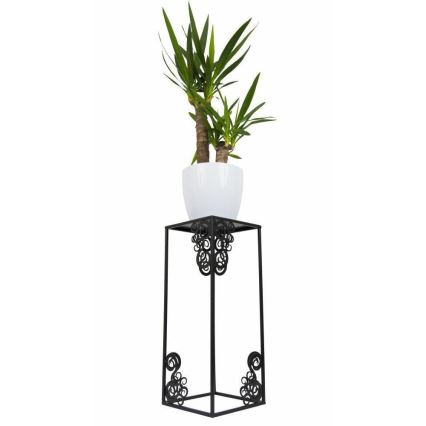Blomställ 60x24 cm svart