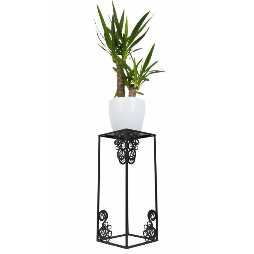 Blomställ 60x24 cm svart