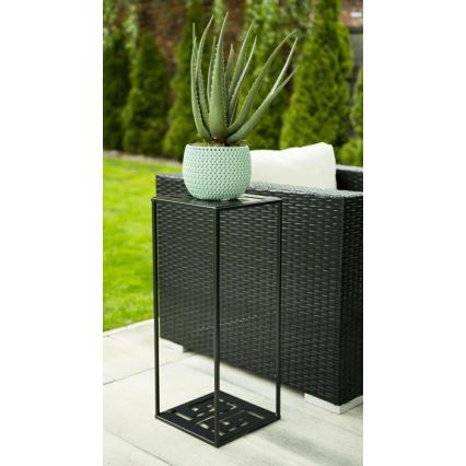 Blomställ 60x24 cm svart