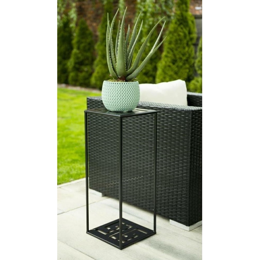 Blomställ 60x24 cm svart