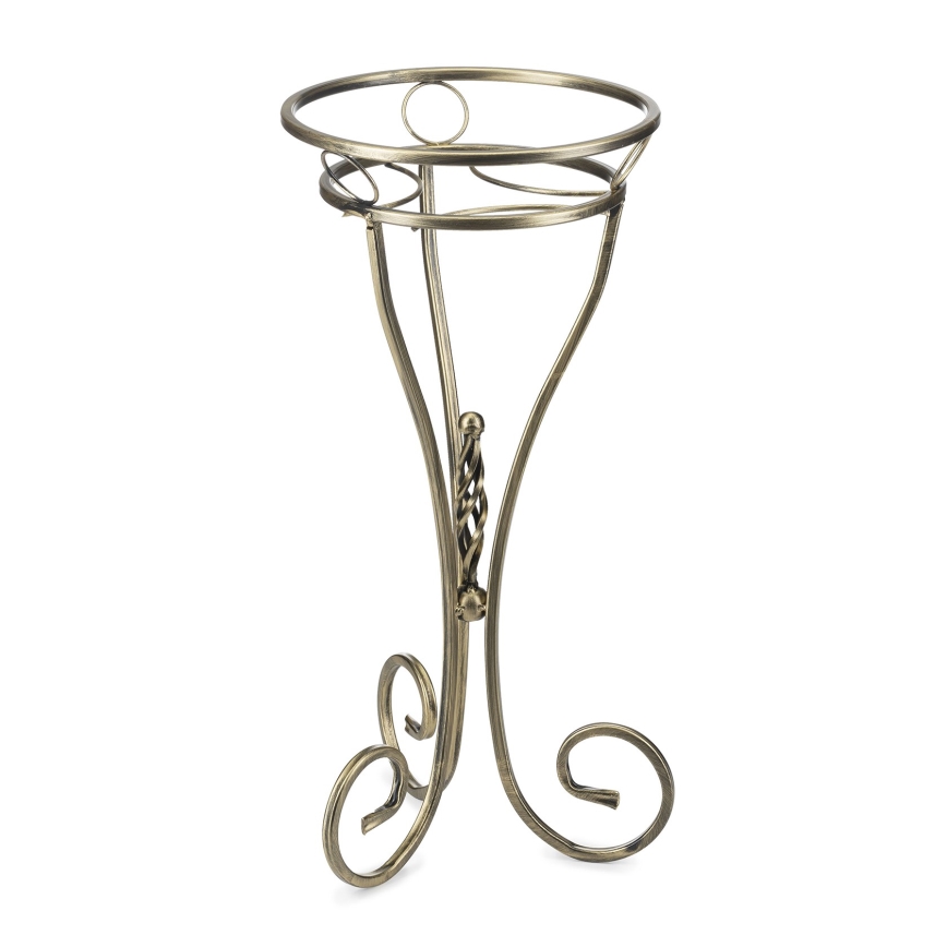 Blomställ 60x28 cm guld