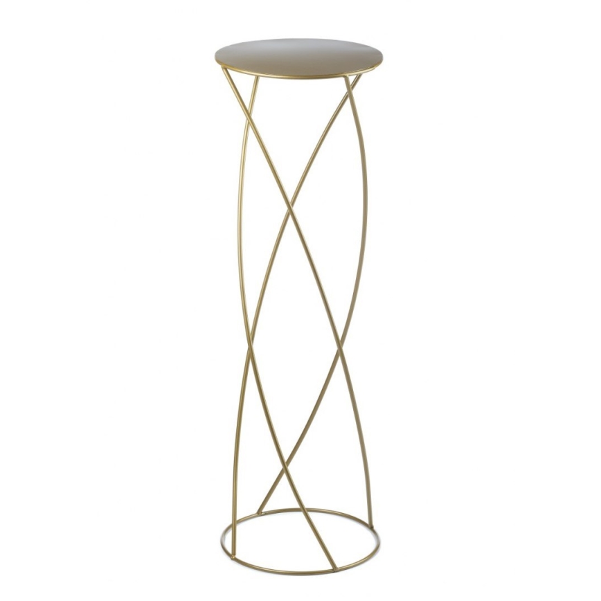 Blomställ 70x22,5 cm guld