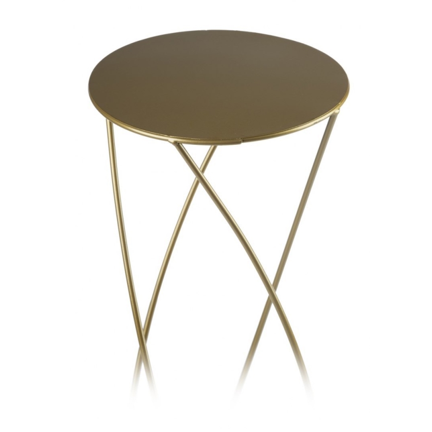 Blomställ 70x22,5 cm guld