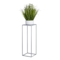 Blomställ 70x24 cm grå