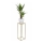 Blomställ 70x24 cm guld