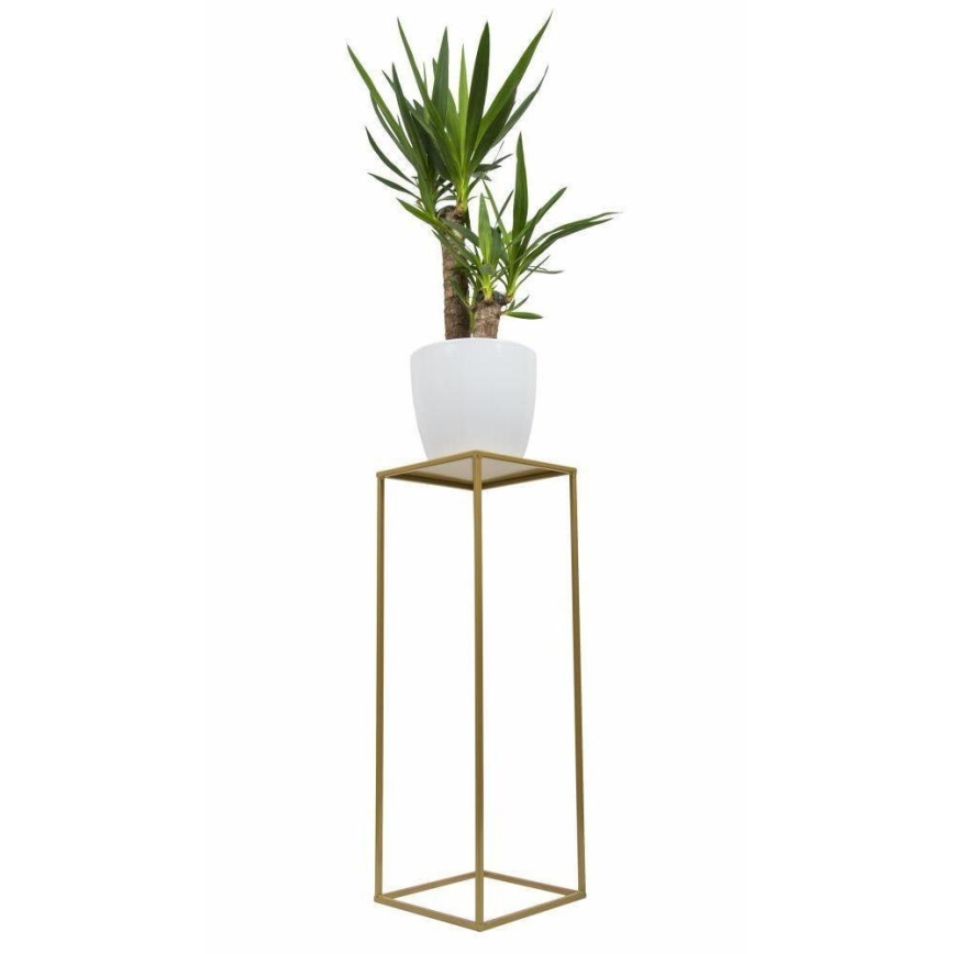 Blomställ 70x24 cm guld