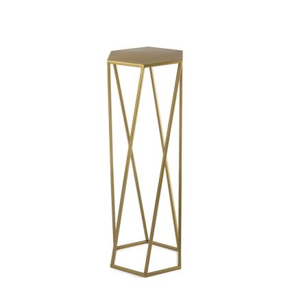 Blomställ 70x24 cm guld