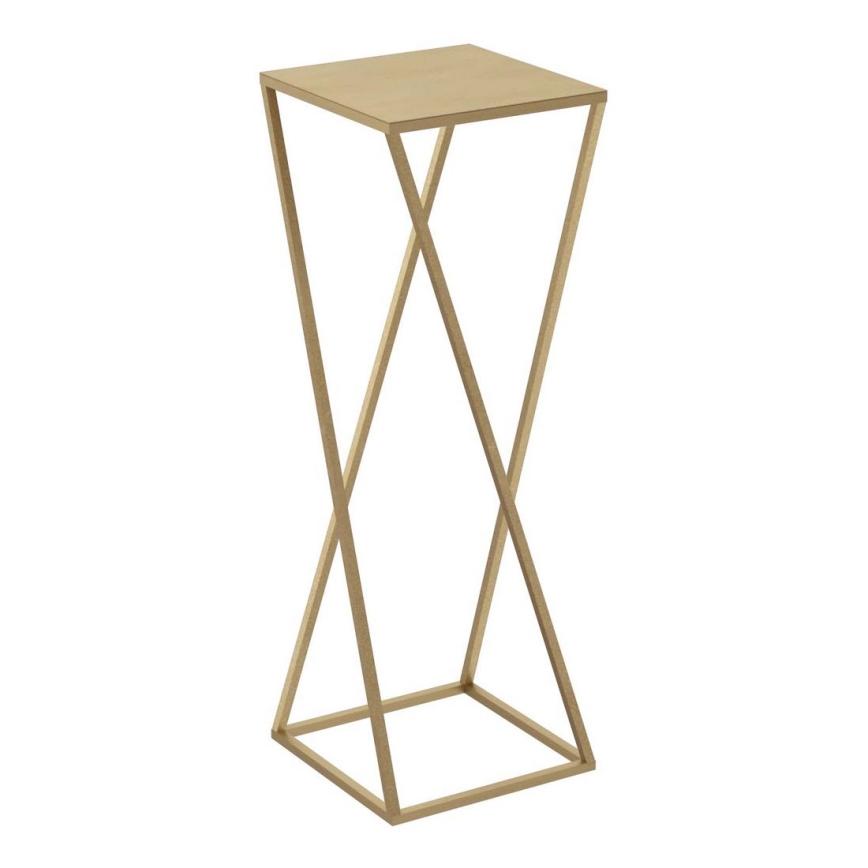 Blomställ 70x24 cm guld