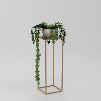 Blomställ 70x24 cm guld