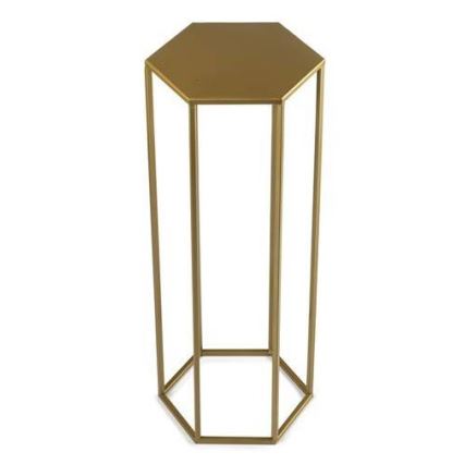 Blomställ 70x24 cm gyllene
