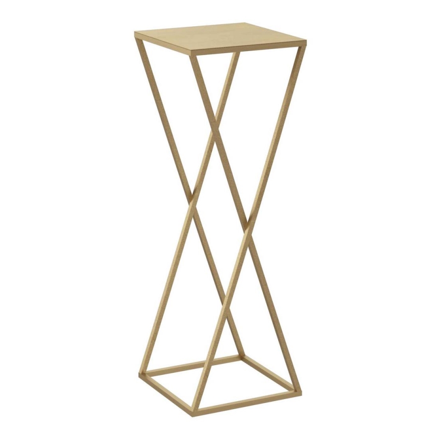 Blomställ 70x24 cm gyllene