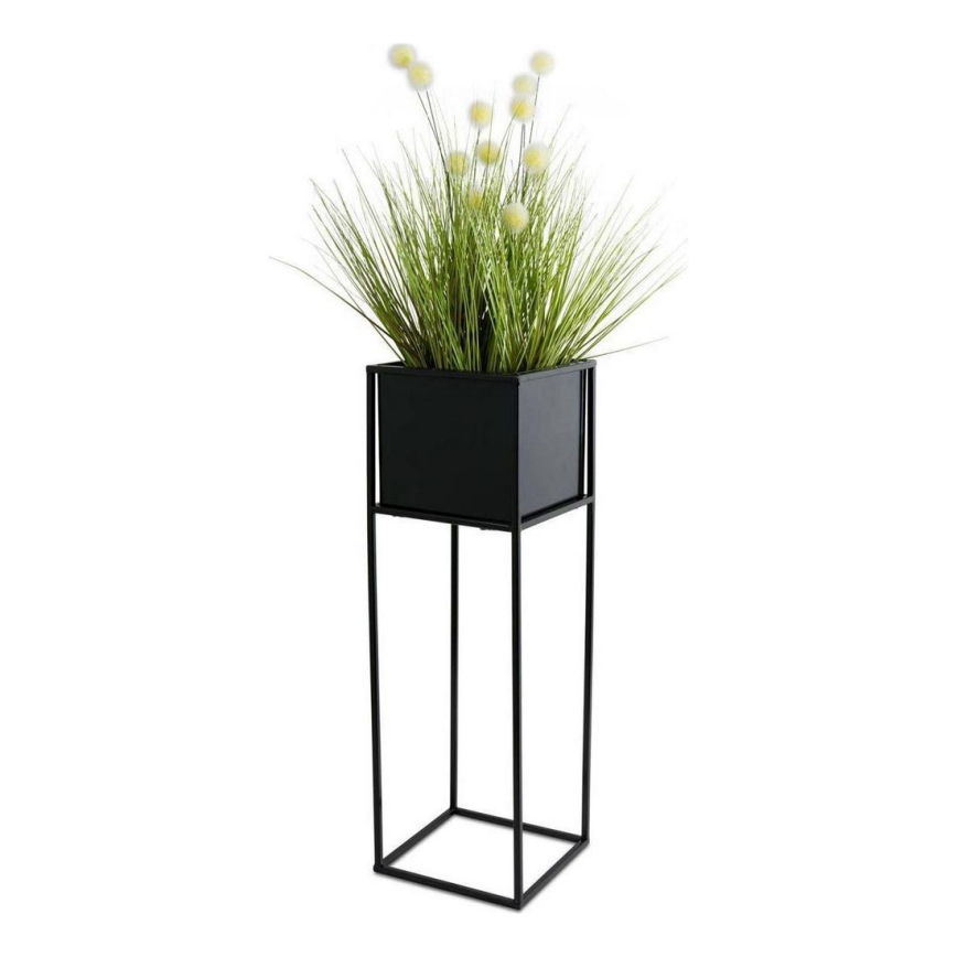 Blomställ 70x24 cm svart