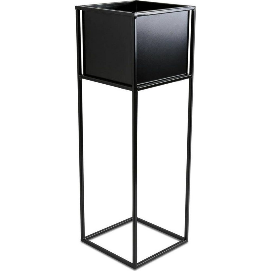 Blomställ 70x24 cm svart
