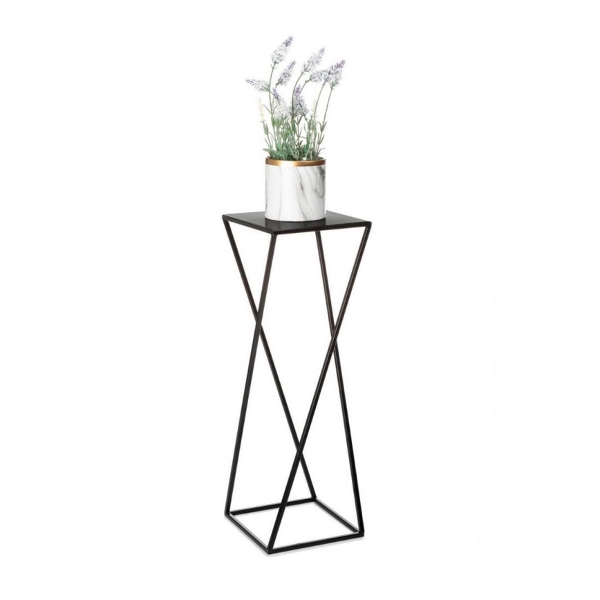 Blomställ 70x24 cm svart