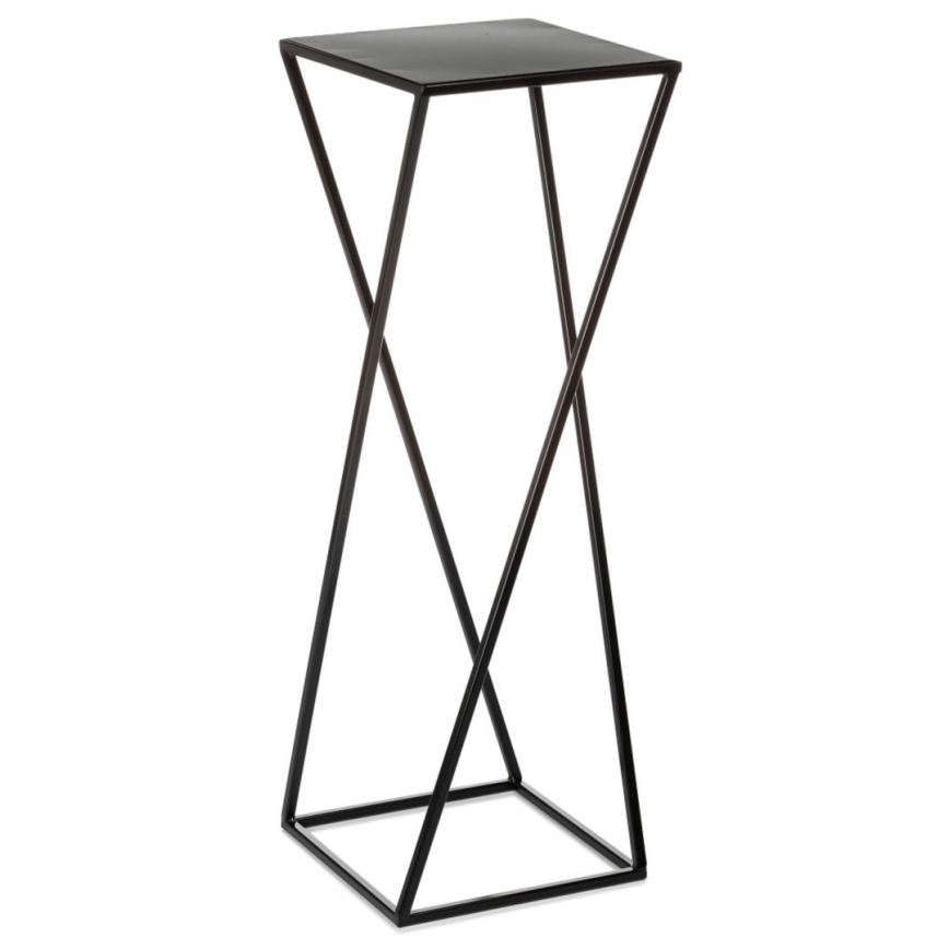 Blomställ 70x24 cm svart