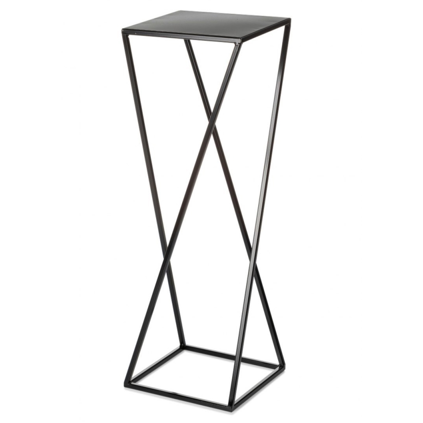 Blomställ 70x24 cm svart