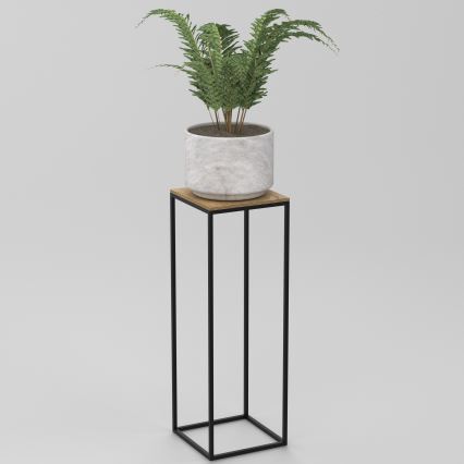 Blomställ 70x24 cm svart