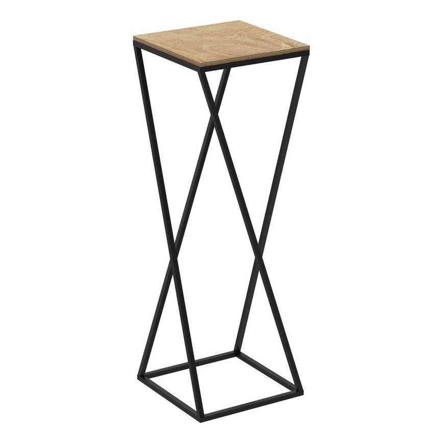 Blomställ 70x24 cm svart