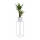 Blomställ 70x24 cm vit