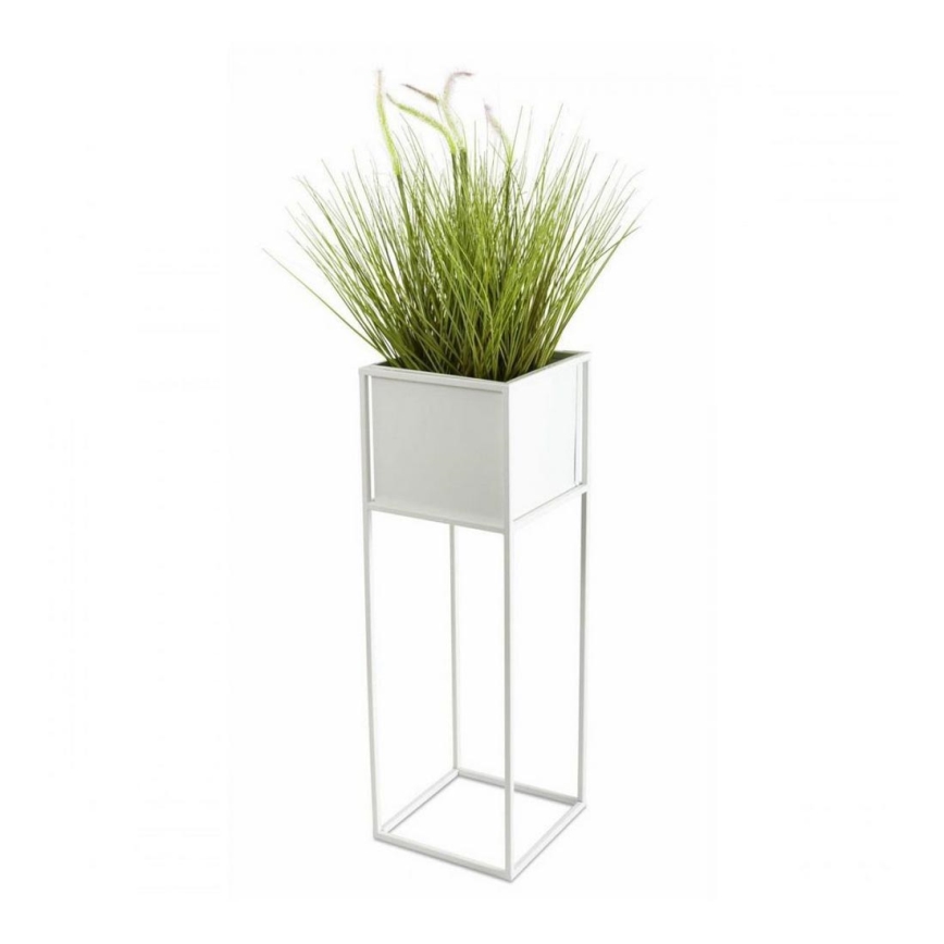 Blomställ 70x24 cm vit