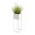 Blomställ 70x24 cm vit