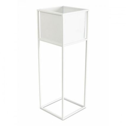 Blomställ 70x24 cm vit