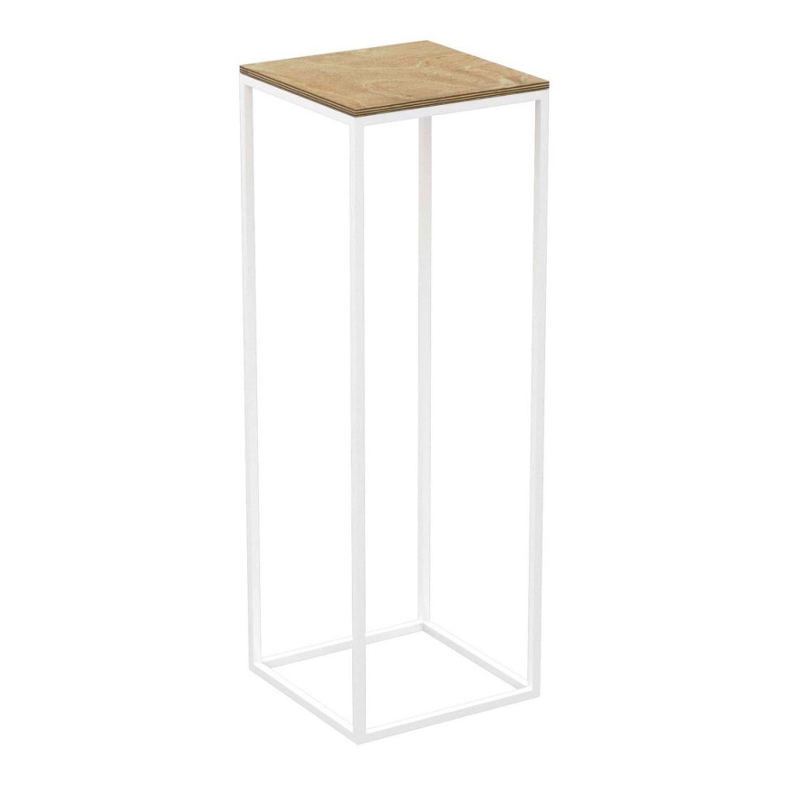 Blomställ 70x24 cm vit