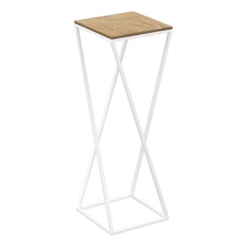 Blomställ 70x24 cm vit