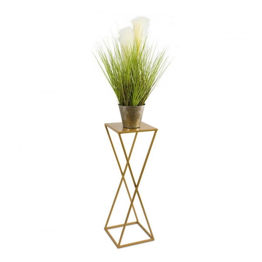 Blomställ 70x24 guld