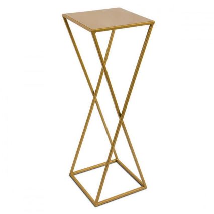 Blomställ 70x24 guld