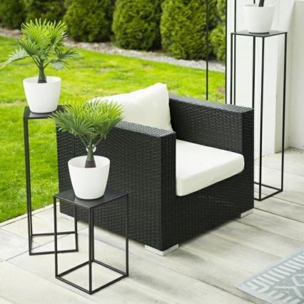 Blomställ 70x24 svart