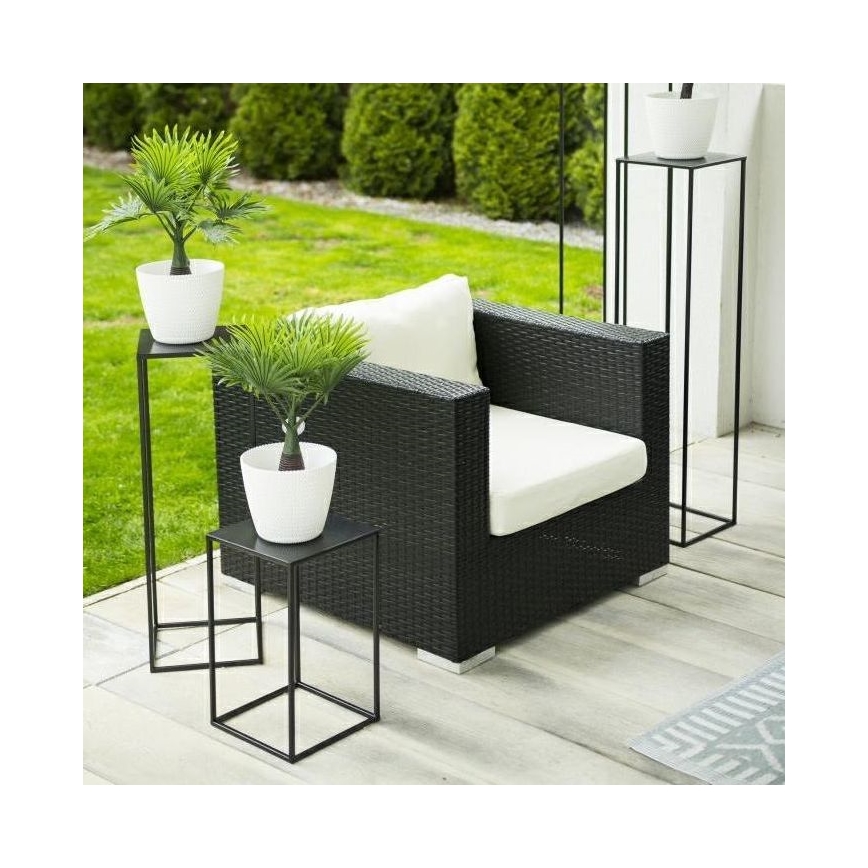 Blomställ 70x24 svart