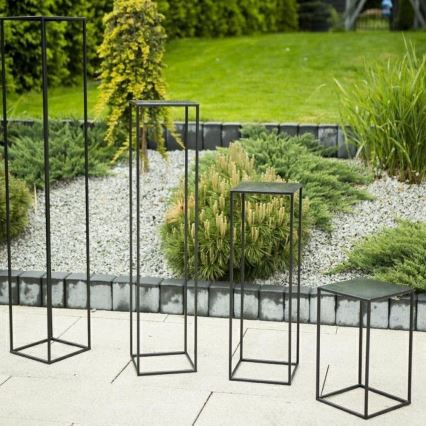 Blomställ 70x24 svart
