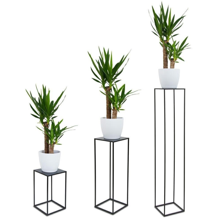Blomställ 70x24 svart