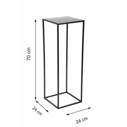 Blomställ 70x24 svart