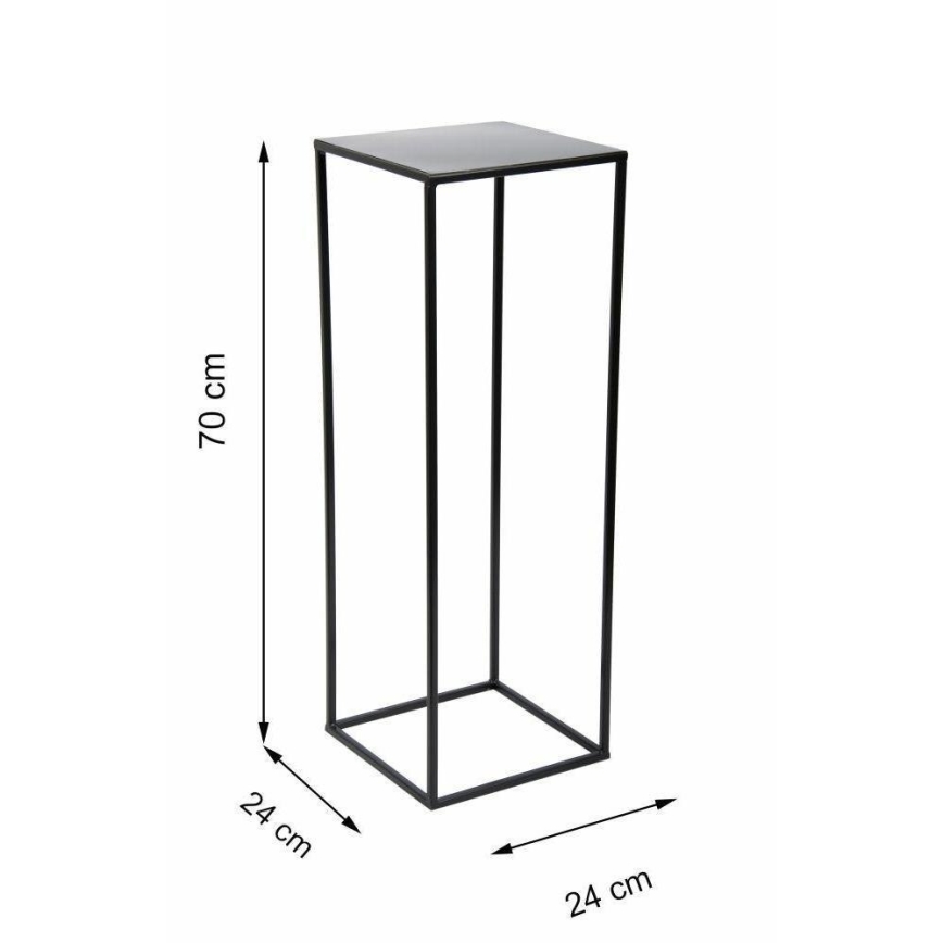 Blomställ 70x24 svart