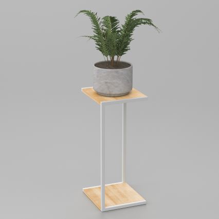 Blomställ 70x30x34 cm vit