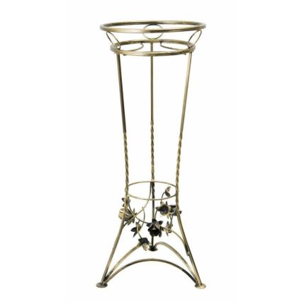 Blomställ 72x28 cm guld