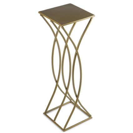 Blomställ 75x23 cm guld